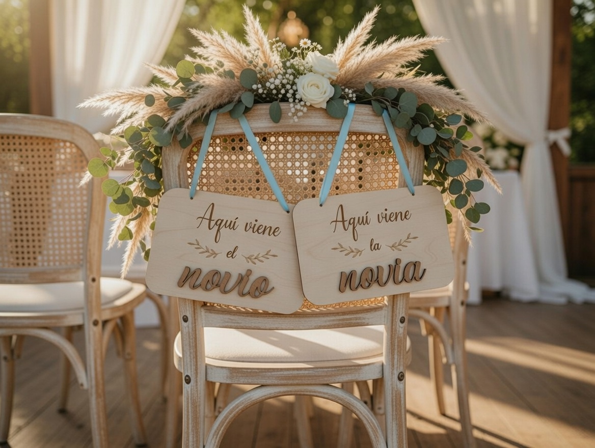 Carteles de Boda con relieve - Imagen 2