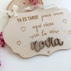 Cartel clásico de BODA